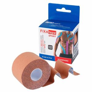 FIXAPLAST Fixatape šport štandard tejpovacia páska 5 cm x 5m telová 1 kus vyobraziť