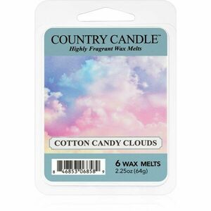 Country Candle Cotton Candy Clouds vosk do aromalampy 64 g vyobraziť