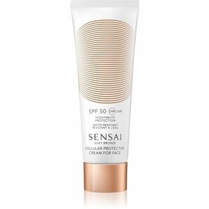 Sensai Silky Bronze Cellular Protective Cream for Face SPF 50 protivráskový krém na opaľovanie SPF 50 50 ml vyobraziť