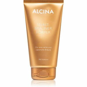 Alcina Self-tanning Body Cream hydratačný samoopaľovací krém na telo 150 ml vyobraziť