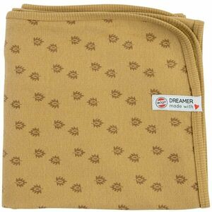 Lodger Dreamer Nomad Rib Print pletená deka pre deti Honey 100x100 cm vyobraziť