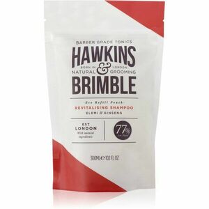 Hawkins & Brimble Revitalising Shampoo Eco Refill Pouch revitalizačný šampón pre mužov náhradná náplň 300 ml vyobraziť