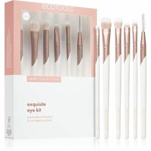 EcoTools Luxe Collection Exquisite sada štetcov na oči a obočie 6 ks vyobraziť