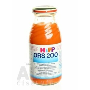HiPP ORS 200 Mrkvovo ryžový odvar dietetická potraviny (od ukonč. 4.mesiaca) 1x200 ml vyobraziť
