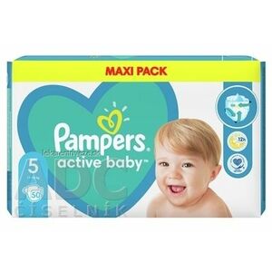 PAMPERS Active baby MP 5 detské plienky jednorazové (11-16 kg) 1x50 ks vyobraziť