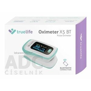 TrueLife Oximeter X5 BT pulzny oxymeter s Bluetooth 1x1 ks vyobraziť