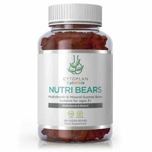 NUTRI BEARS - Gumoví medvedíci, multivitamíny pre deti, jahodové 90ks vyobraziť