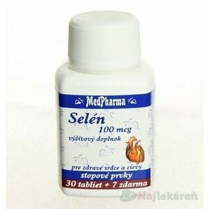 MedPharma Selen 100 mcg 37 tablet vyobraziť