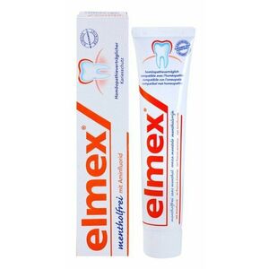 Elmex Bezmentolová zubná pasta 75 ml vyobraziť