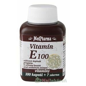 MedPharma Vitamín E 100mg + Selén 107 tabliet vyobraziť