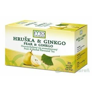 Fytopharma Ovocno bylinný čaj Hruška + Ginkgo 20 x 2 g vyobraziť