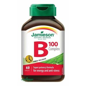 Jamieson B-Komplex s predĺženým účinkom 60 tabliet vyobraziť