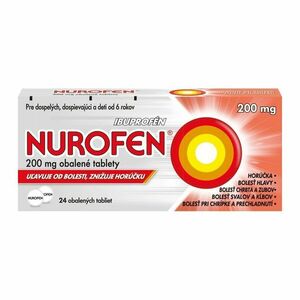 Nurofen 200 mg proti bolesti 24 tbl vyobraziť