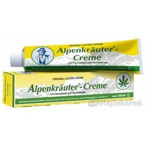 Apothhekers-Cosmetic Alpenkräuter - Creme vyobraziť