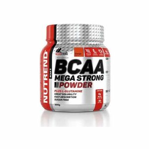 BCAA Mega Strong Powder - Nutrend, príchuť ananás, 500g vyobraziť