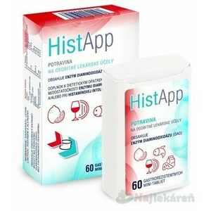 HistApp, gastrorezistentné mini - tablety, 1x60 ks vyobraziť