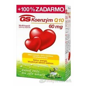 GS Koenzým Q10 60 mg NOVÝ vyobraziť