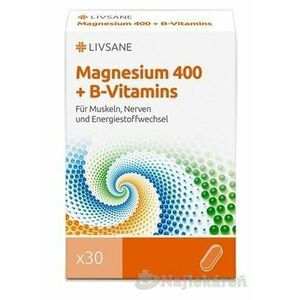 Livsane magnezium s B vitamínmi 60 tabliet vyobraziť
