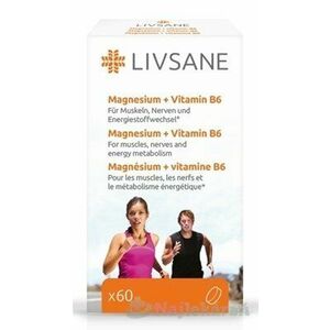 Livsane magnézium + vitamín B6 60 tabliet vyobraziť