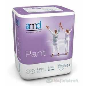 AMD Pant Maxi, inkontinenčné nohavičky (veľkosť L), 1x14 ks vyobraziť