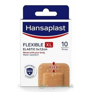 Hansaplast FLEXIBLE XL Elastic 5x7, 2cm 10ks vyobraziť