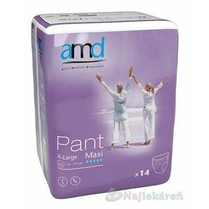 AMD Pant Maxi, inkontinenčné nohavičky (veľkosť XL), 1x14 ks vyobraziť