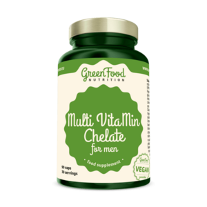 GreenFood Nutrition Multi Chelate men 90cps vyobraziť
