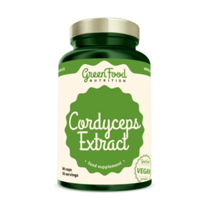 GreenFood Nutrition Cordyceps Extract 90 cps. vyobraziť