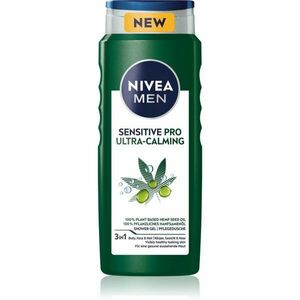 Nivea Men Sensitive Pro Ultra Calming sprchový gél na tvár, telo a vlasy 500 ml vyobraziť
