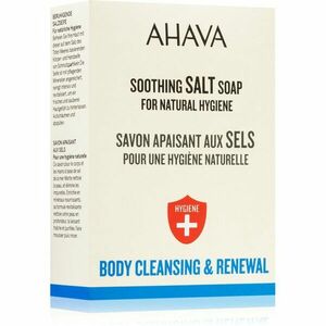 AHAVA Hygiene+ Soothing Salt Soap tuhé mydlo pre upokojenie pokožky 100 g vyobraziť