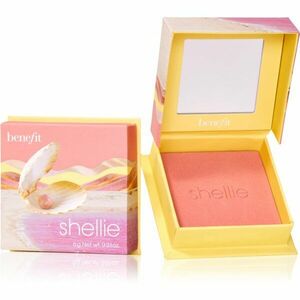 Benefit Shellie WANDERful World púdrová lícenka odtieň Warm-seashell pink 6 g vyobraziť