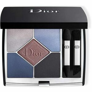 DIOR Diorshow 5 Couleurs Couture Velvet Limited Edition paletka očných tieňov odtieň 189 Blue Velvet 7 g vyobraziť