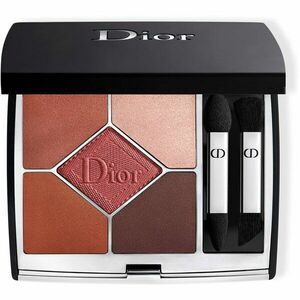 DIOR Diorshow 5 Couleurs Couture Velvet Limited Edition paletka očných tieňov odtieň 869 Red Tartan 7 g vyobraziť