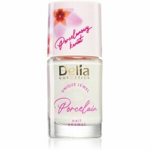 Delia Cosmetics Porcelain lak na nechty 2 v 1 odtieň 02 Cream 11 ml vyobraziť