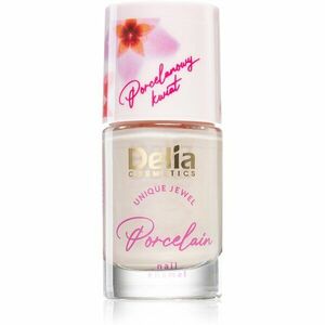 Delia Cosmetics Porcelain lak na nechty 2 v 1 odtieň 03 Salmon Pink 11 ml vyobraziť