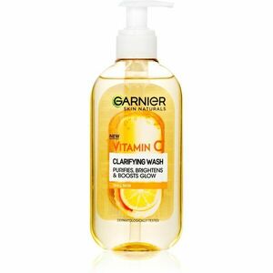 Garnier Skin Naturals Vitamin C rozjasňujúci čistiaci gel na tvár 200 ml vyobraziť