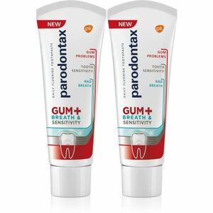 Parodontax Gum And Sens Original pasta pre kompletnú ochranu zubov a pre svieži dych 2x75 ml vyobraziť