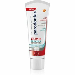 Parodontax Gum And Sens Original pasta pre kompletnú ochranu zubov a pre svieži dych 75 ml vyobraziť