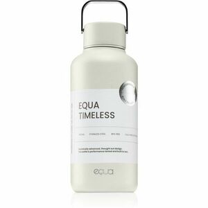 Equa Timeless fľaša na vodu z nehrdzavejúcej ocele malá farba Off White 600 ml vyobraziť