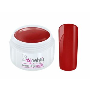 Ráj nehtů Barevný UV gel CLASSIC - Red 5ml vyobraziť