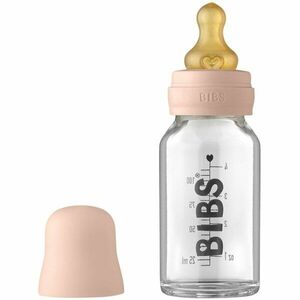 BIBS Baby Glass Bottle 110 ml dojčenská fľaša Blush 110 ml vyobraziť