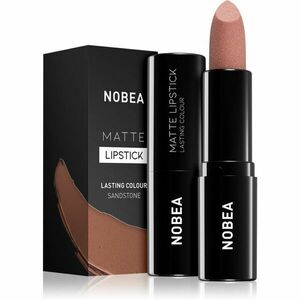 NOBEA Day-to-Day Matte Lipstick matný rúž odtieň Sandstone #M20 3 g vyobraziť