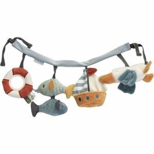 Little Dutch Stroller Toy Chain Sailors Bay kontrastná závesná hračka Sailors Bay 1 ks vyobraziť
