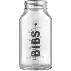 BIBS Baby Glass Bottle Spare Bottle dojčenská fľaša 110 ml vyobraziť