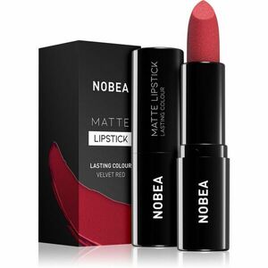 NOBEA Day-to-Day Matte Lipstick matný rúž odtieň Velvet red #M16 3 g vyobraziť