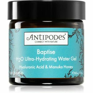 Antipodes Baptise H₂O Ultra-Hydrating Water Gel ľahký hydratačný gélový krém na tvár 60 ml vyobraziť