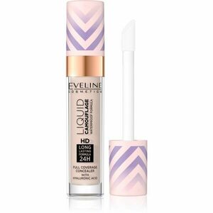 Eveline Cosmetics Liquid Camouflage vodeodolný korektor s kyselinou hyalurónovou odtieň 02 Light Vanilla 7, 5 ml vyobraziť