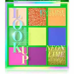 Eveline Cosmetics Look Up Neon Lime paletka očných tieňov 10, 8 g vyobraziť