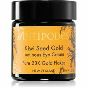 Antipodes Kiwi Seed Gold Luminous Eye Cream rozjasňujúci očný krém so zlatom 30 ml vyobraziť