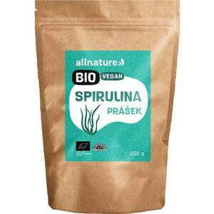 Allnature Spirulina BIO prírodný antioxidant v BIO kvalite 250 g vyobraziť